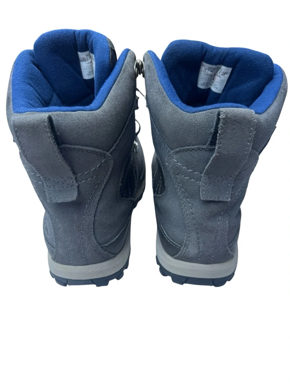 The North Face New Men's Chilkat Leather Hiking Boot Black/Blue Size 8.5